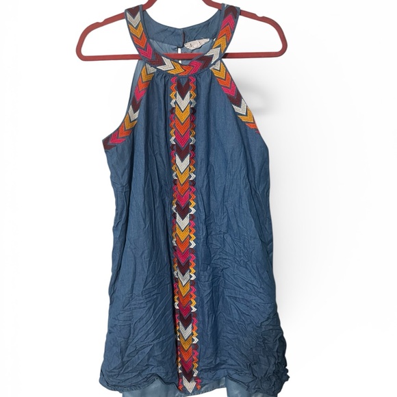 THML Dresses & Skirts - THML Anthropologie Chambray Dress